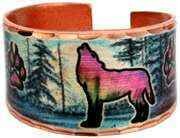 Wolf and Wolf Paws Rings RAK-61