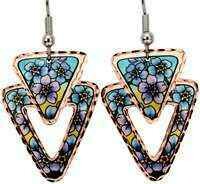Alaska Forget-Me-Not Flower Earrings AK-42