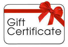 Gift Certificate