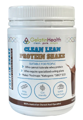 Gelatin Health Collagen and bone broth chocolate shake