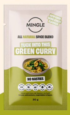 Mingle Green Curry packet