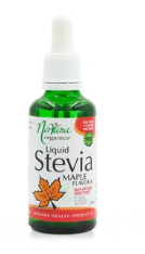 Nirvana Organics liquid stevia drops Maple 50ml