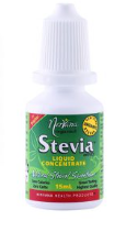 Nirvana Organics liquid stevia drops Natural 15ml