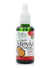Nirvana Organics liquid stevia drops Caramel 50ml