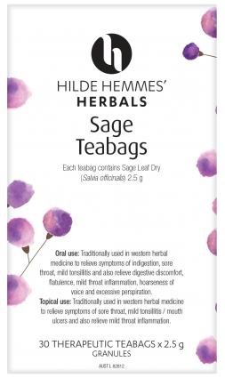 Hilde Hemmes herbals Sage tea 30 bags