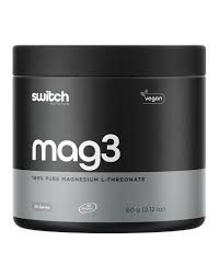 Switch Nutrition Mag 3 Pure Mag Glycinate 90 cap