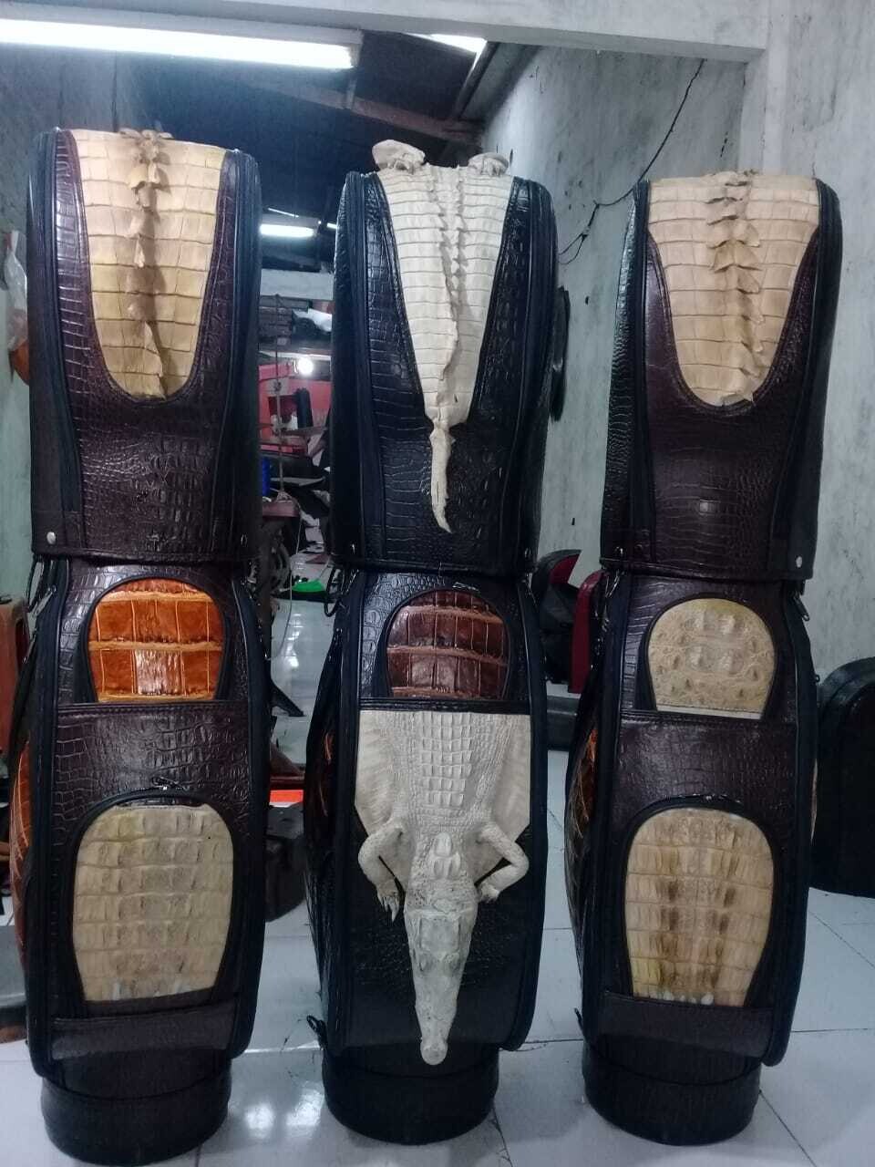 Golf Bags Handmade Crocodile Craft
