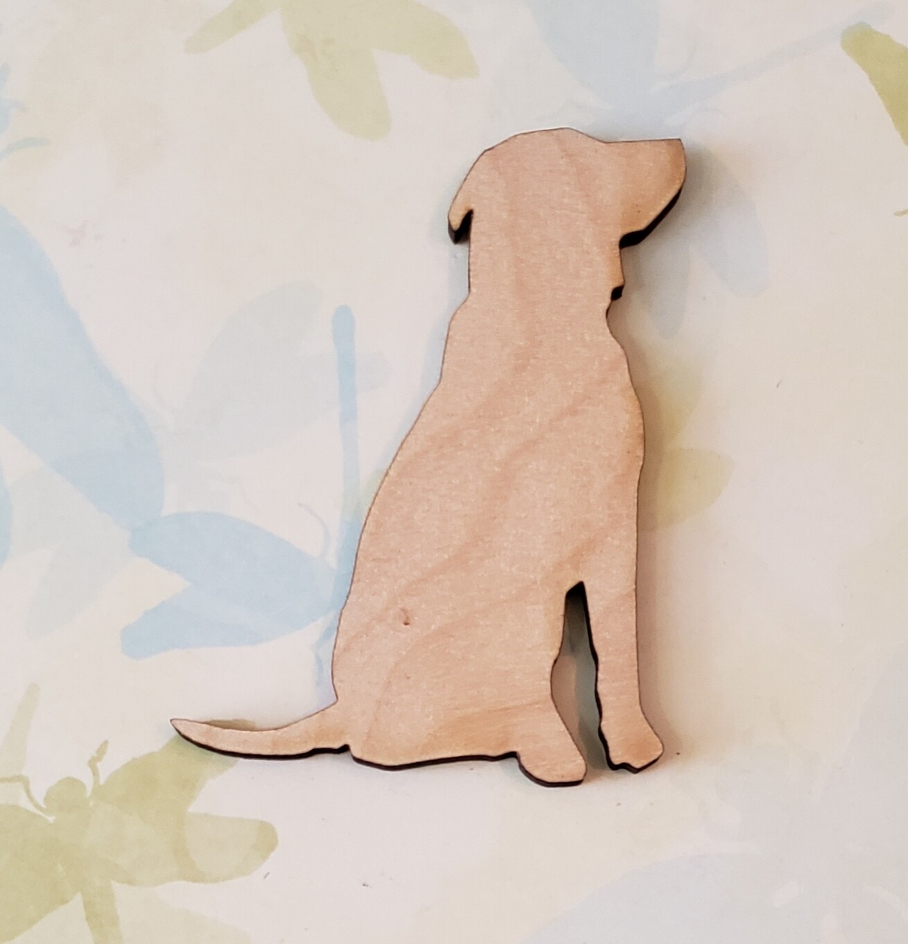 LABRADOR RETRIEVER dogs Laser wood cut out,3&quot; tall,1/4&quot; Unfinished birch,not painted,diy,paint yourself,craft supply,supplies,Lab dog