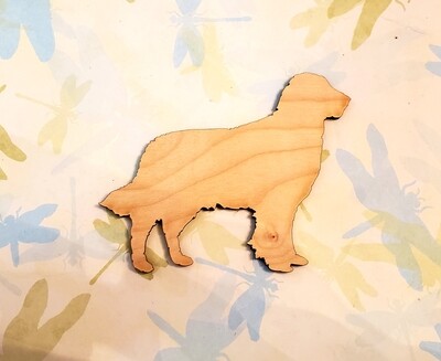 Golden RETRIEVER dogs Laser wood cut out,3&quot; tall,1/4&quot; Unfinished birch,not painted,diy,paint yourself,craft supply,supplies,Lab dog