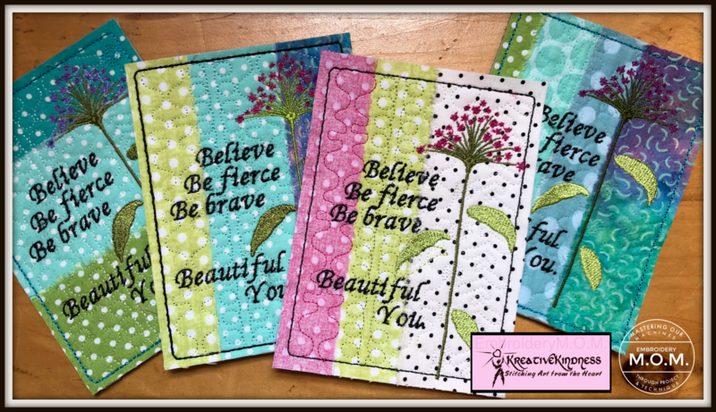 ARTCard Embroidery Project &amp; Design