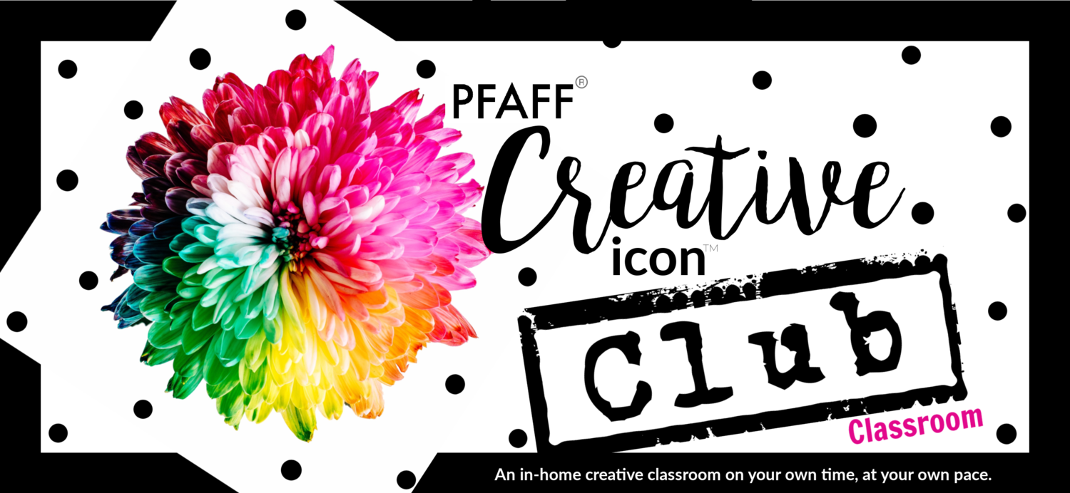 Creative Club Icon Classroom with PFAFF creative icon 1