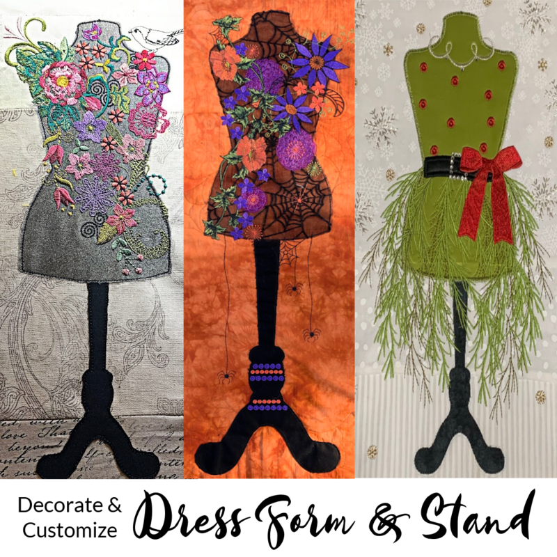 Dress Form Appliques