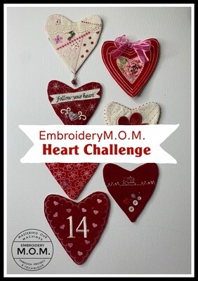 EmbroideryM.O.M. Heart Challenge