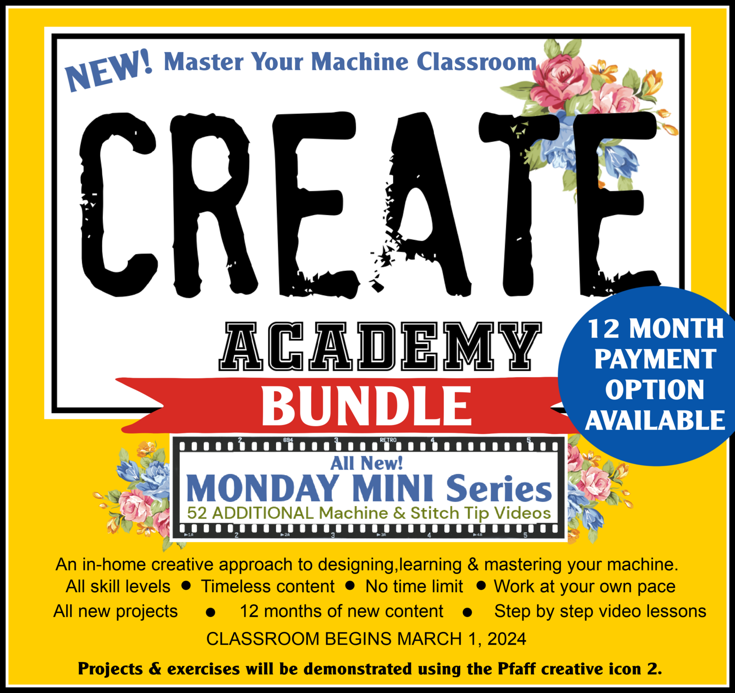 CREATE Academy/Monday Mini BUNDLE