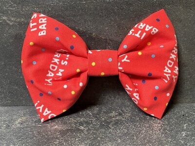 Bow tie - Barkday, red