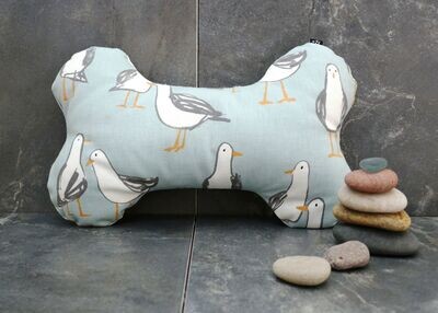 Dog Bone pillow - Seagulls
