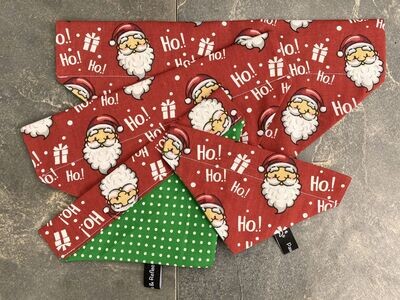 Christmas Bandana - Ho! Ho! Santa