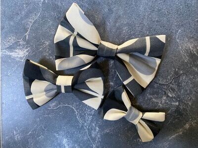 Bow tie - Orla Kiely grey