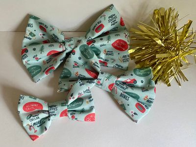 Christmas Bow tie - All I Want for Christmas