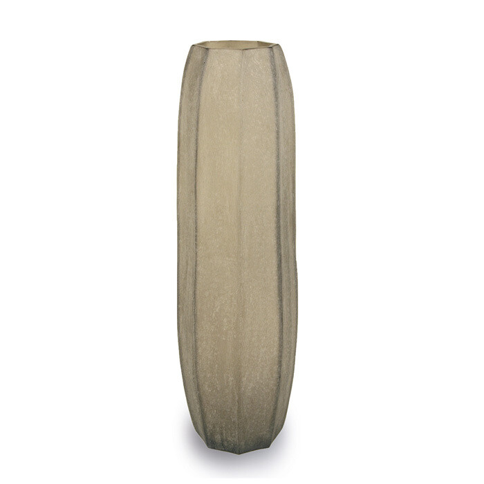 Guaxs Koonam Vase tall smoke grey