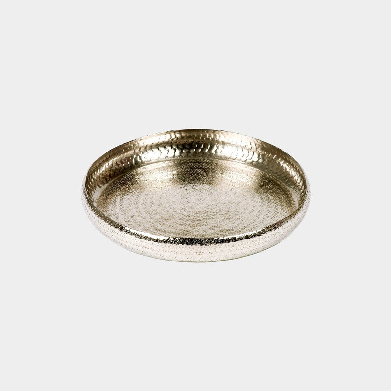 LAMBERT Faro Tablett Alu vernickelt