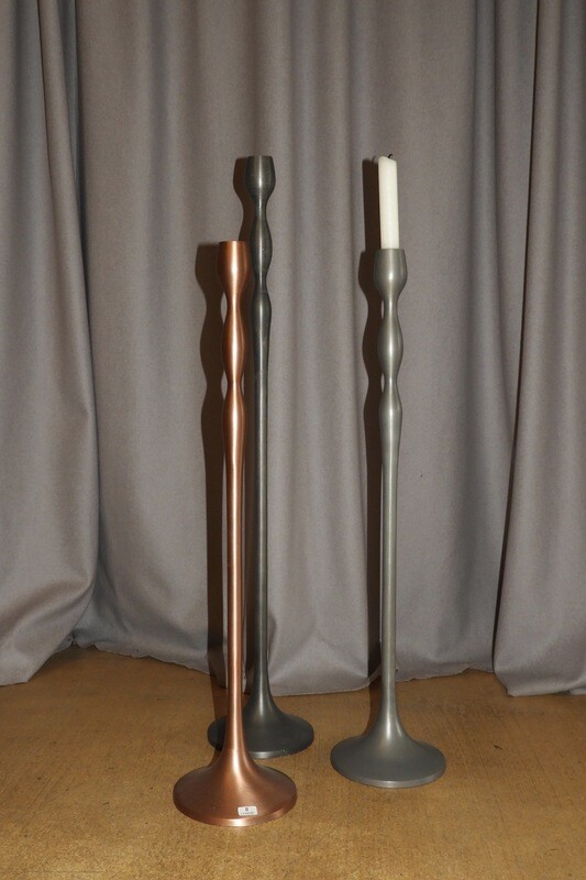 Giacomo Kerzenleuchter gebürstet 75cm