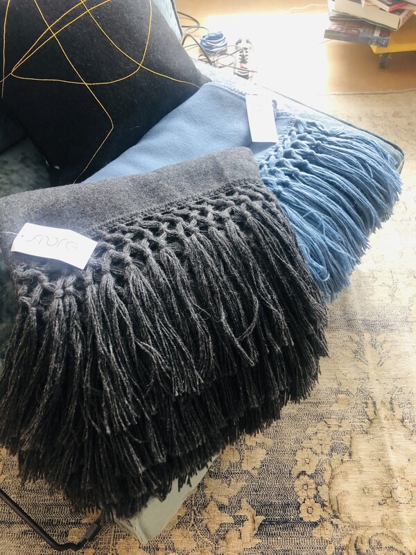 Auskin Decke Alpaca blau in verschiedenen Designs und Farben erhältlich