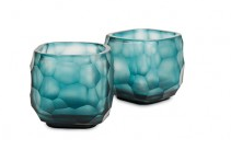 GUAXS Yava tealight clear/petrol