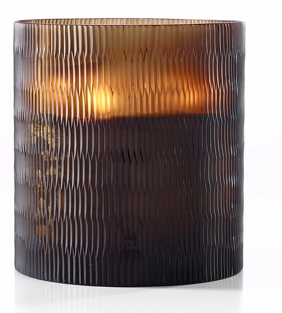 ONNO Duftkerze Rhombus S Duft Serengeti / Farbe green