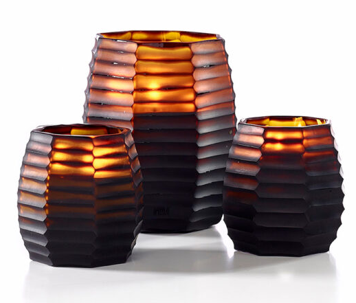 ONNO Duftkerze Cubo S Duft Serengeti / Farbe amber