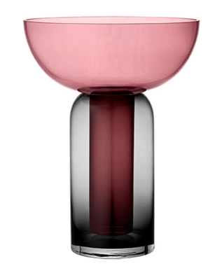 AYTM TORUS Vase black/rose