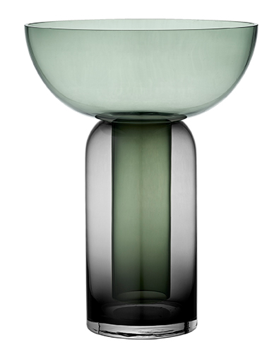 AYTM TORUS Vase black/forrest