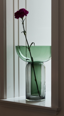 AYTM TORUS Vase black/forrest