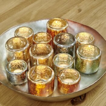 Oudare tealight gross/ Strelitzie