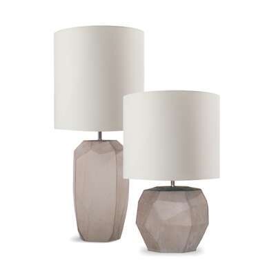 GUAXS Tischlampe CUBISTIC Fall / smokegrey