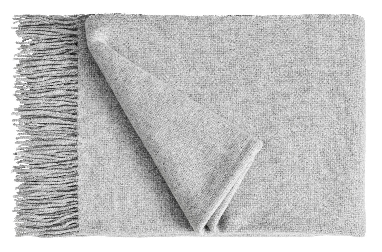 Fischbacher 1819 Kuscheldecke- Bisou Mongolian cashmere / grau