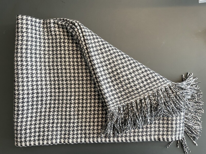 Kuscheldecke GENTLEMAN- Baby Alpaca / dunkelgrau