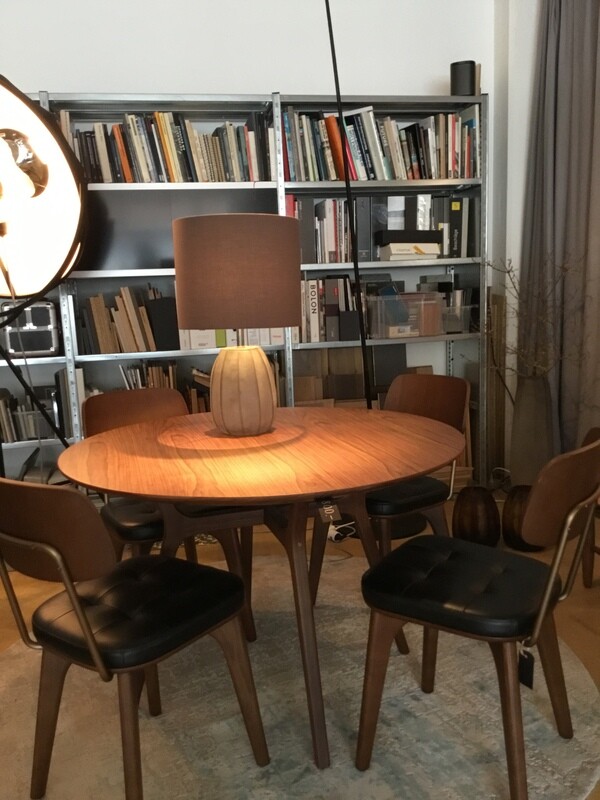 STELLAR WORKS chair brown and black leather