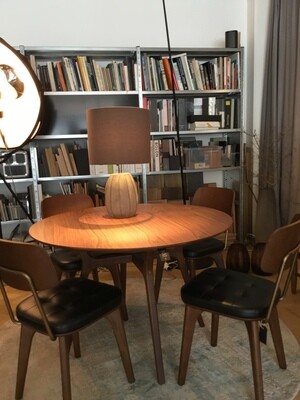 STELLAR WORKS chair brown and black leather