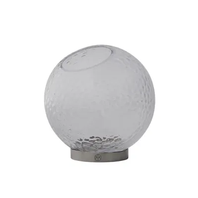 AYTM GLOBE BUBBLES Clear/Silver Ø17