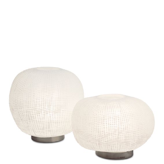 GUAXS ERBSE 2 TABLELAMP clear/opal