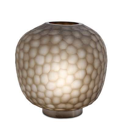 GUAXS ERBSE 2 TABLELAMP clear/smokegrey