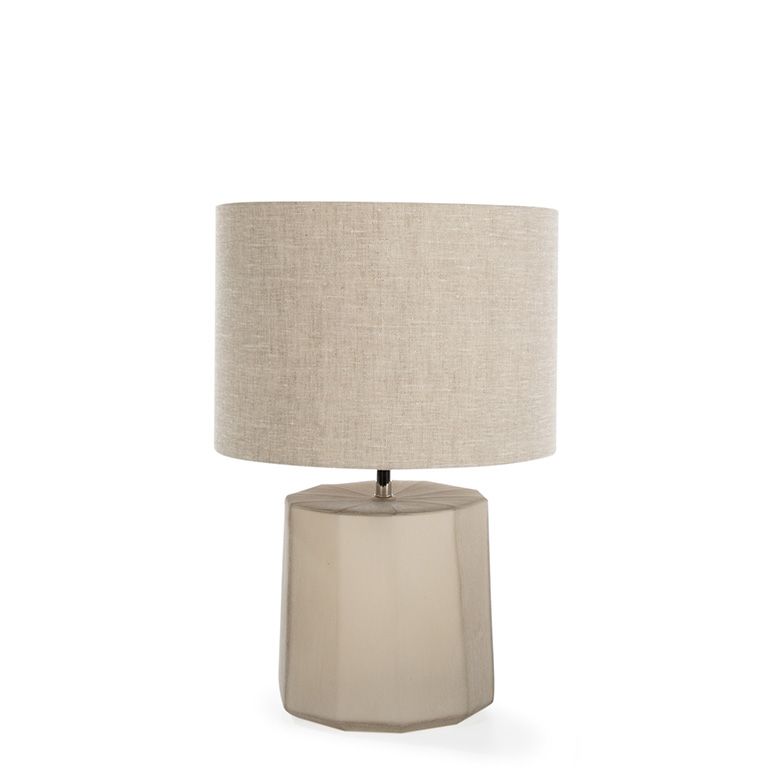 GUAXS OKKA L TABLELAMP smokegrey
