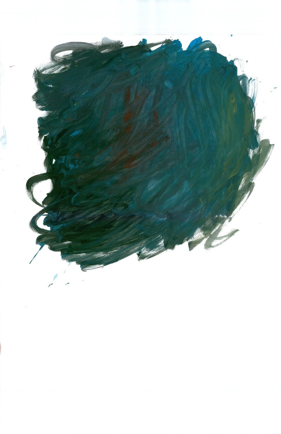 untitled / acrylic on paper / size A1