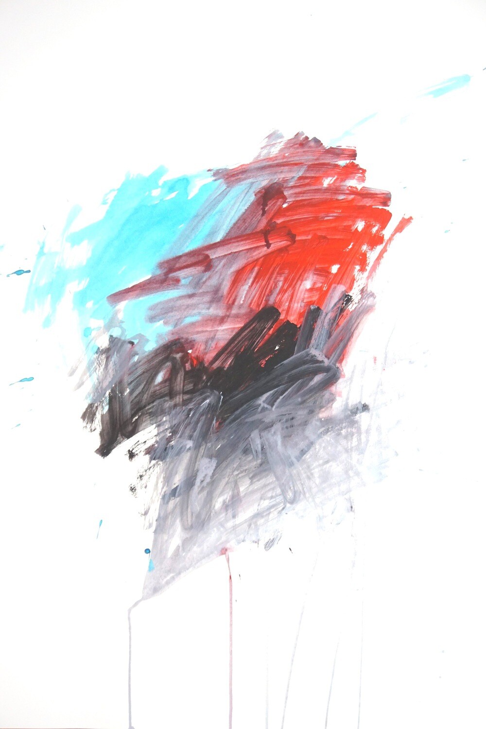 untitled / acrylic on paper / size A1