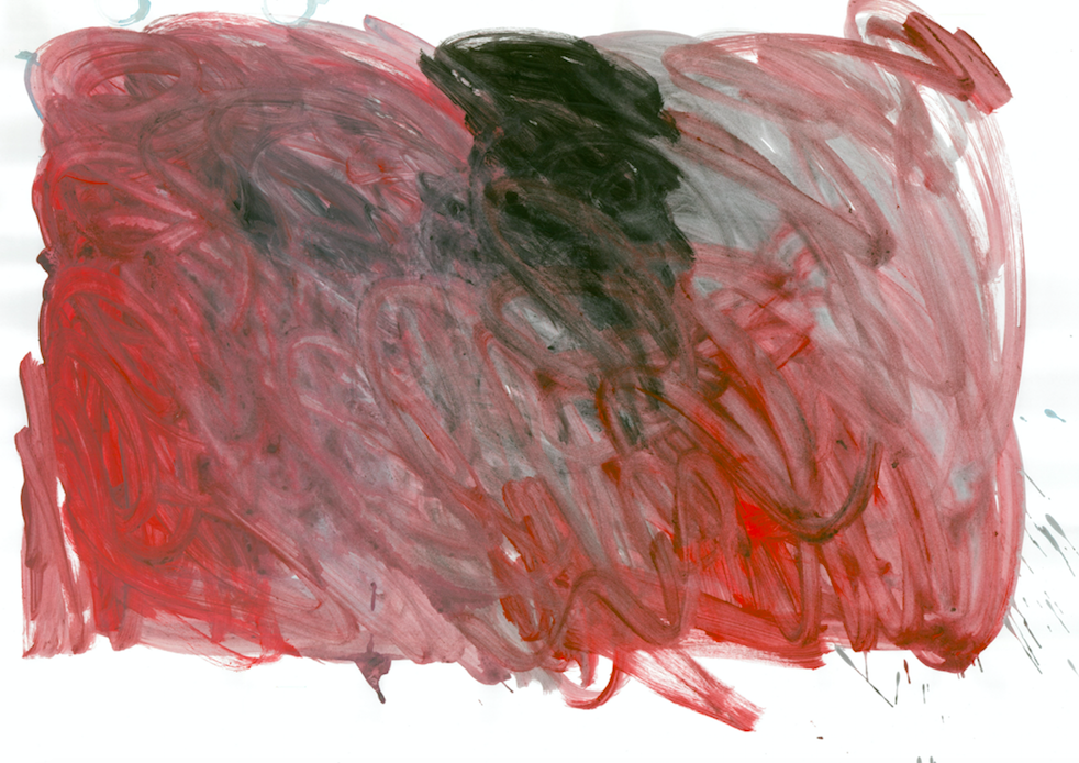 untitled / acrylic on paper / size A1