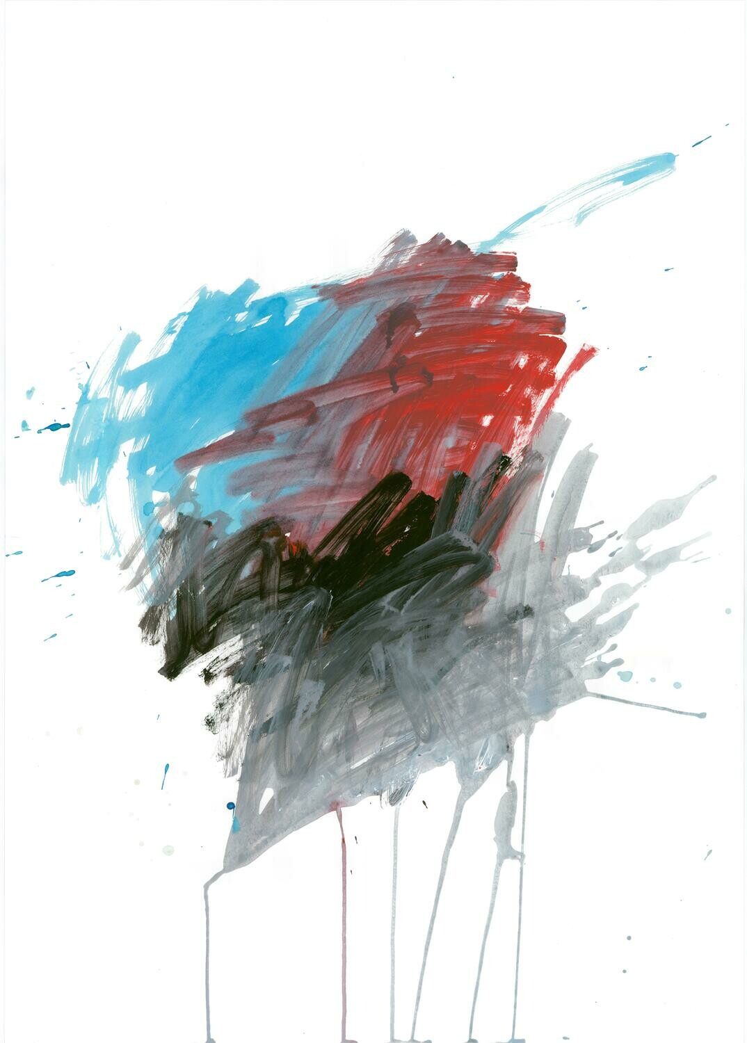 untitled / acrylic on paper / size A1