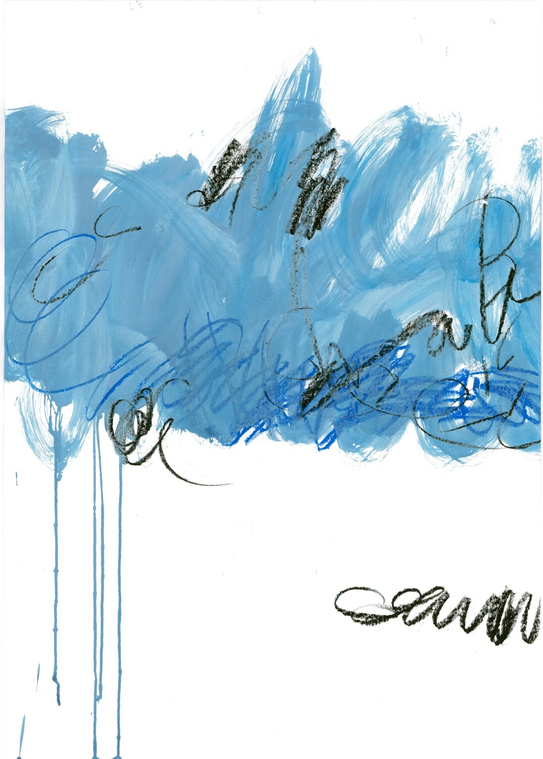 untitled / acrylic on paper / size A1