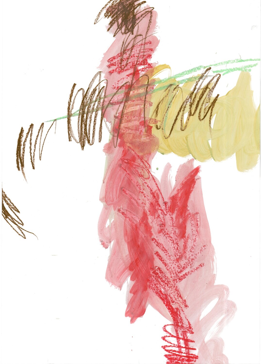 untitled / acrylic on paper / size A1