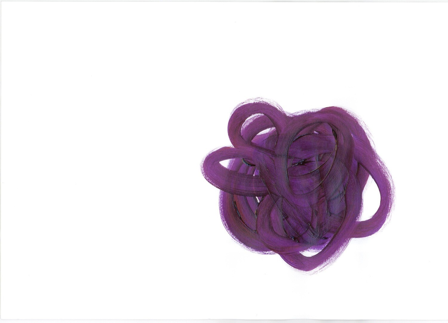 untitled / acrylic on paper / size A3